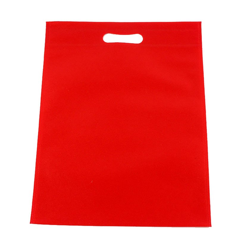 Customized Logo/Printing Non Woven Gift Handle Tote Bag, Die Cut Non-woven Gift Bag, Customized Logo Printing Shopping Bag