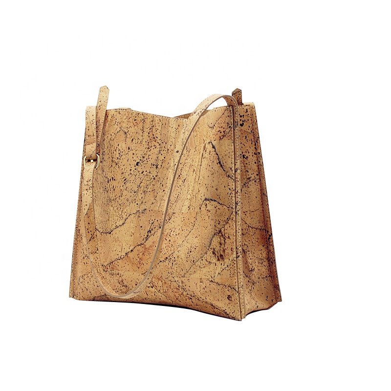 Eco Friendly Recyclable Cork handbag Shopping Bag Women Tote Bag