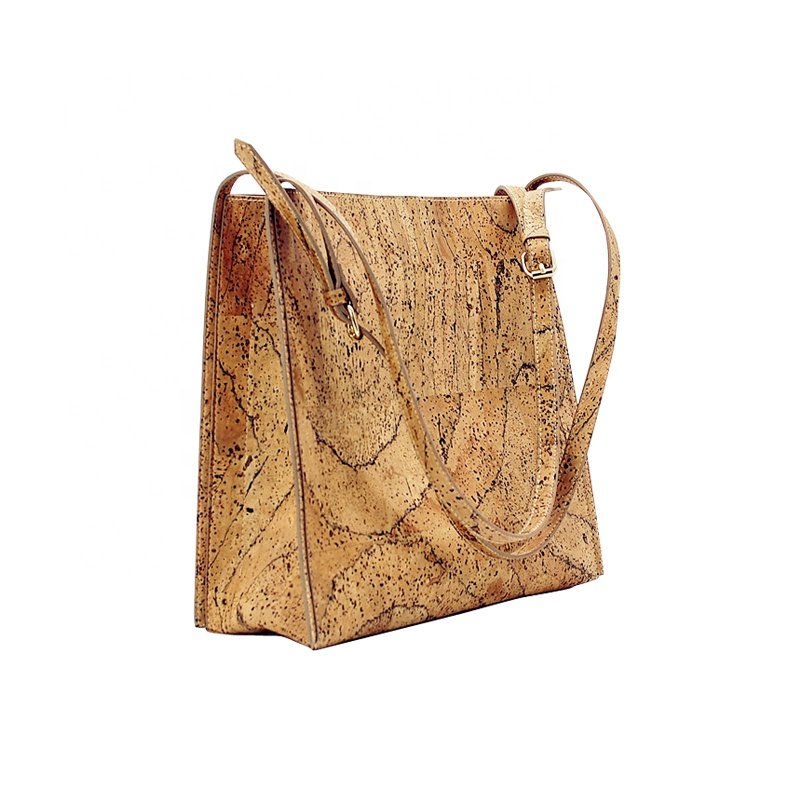Eco Friendly Recyclable Cork handbag Shopping Bag Women Tote Bag
