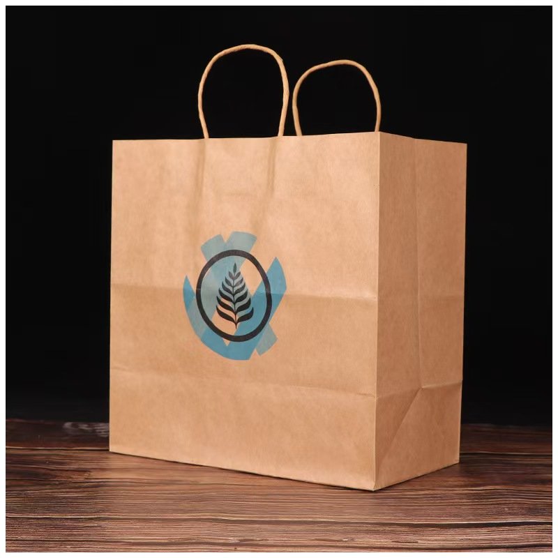 Bespoke Corporate Logo, Luxury Black Retail Carry Wrapping Paper bags