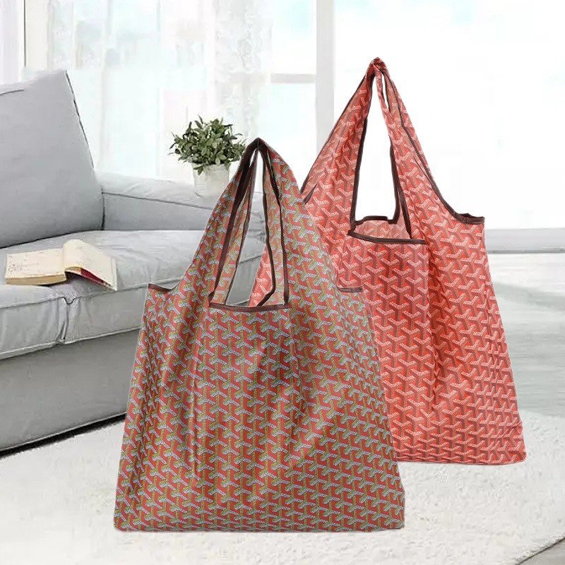 Yuhong Reusable Eco friendly Shopping Storage Bag Oxford Large Shopping Bag Foldable Shopping Tote Bag