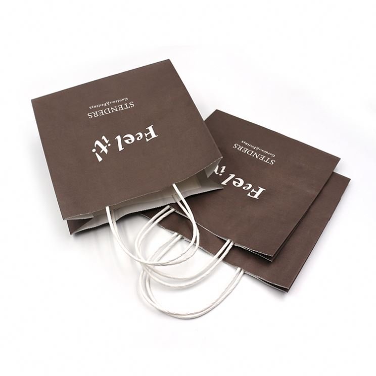 China supplier Custom made twists handle closeout shopping bags