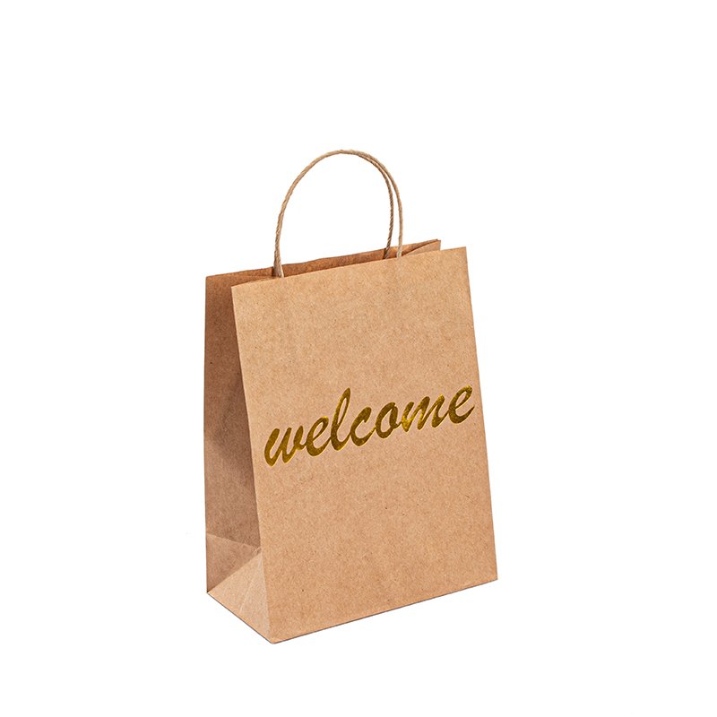 China supplier Custom made twists handle closeout shopping bags