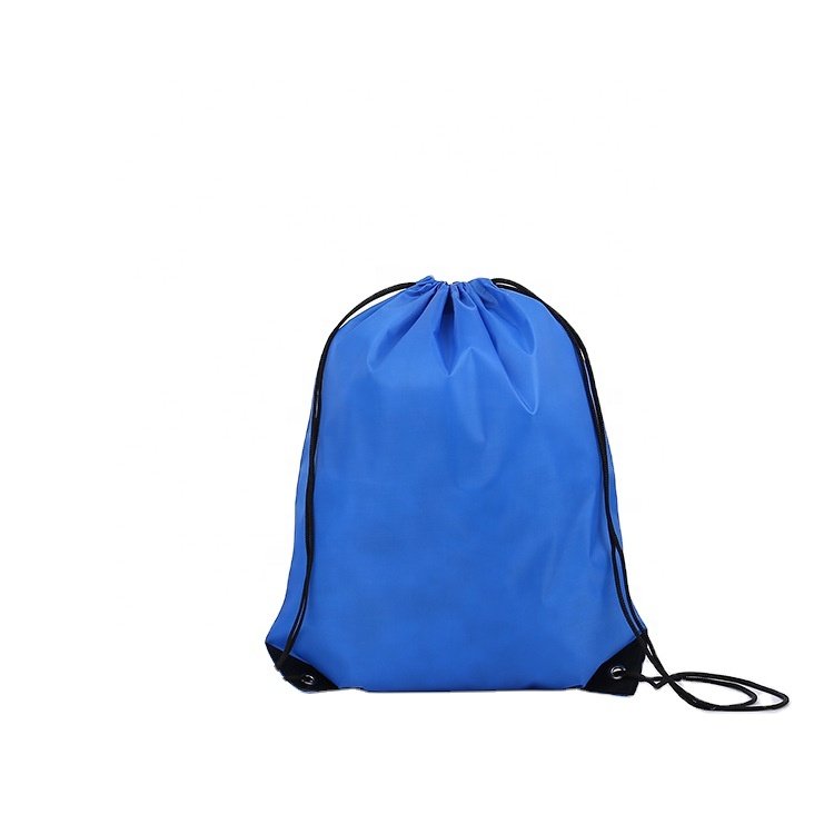 Ulikeke US EU market polyester drawstring bag nylon shoe bags waterproof kid eva 100 silk tote shopping bag with drawstring sale