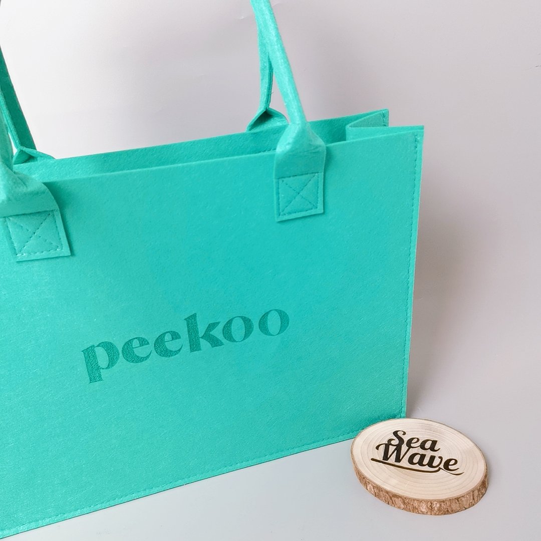 Customized felt handbag tote bag large capacity portable environmental protection shopping all-match bag gift shopping bag