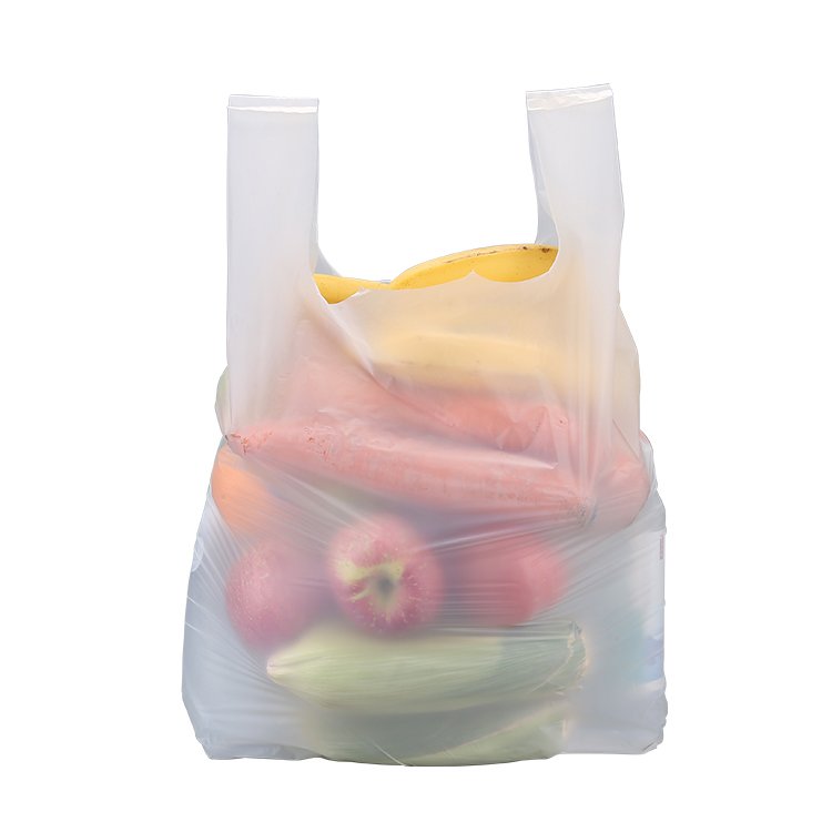 Simple Design Wholesale Made In Viet Nam Brand T-shirt Shopping Bag On Roll