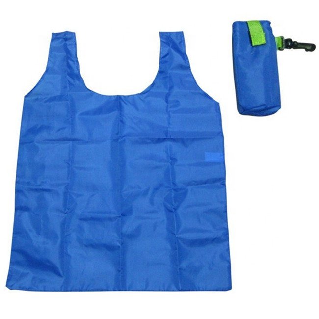 Eco friendly custom logo nylon shopping bag