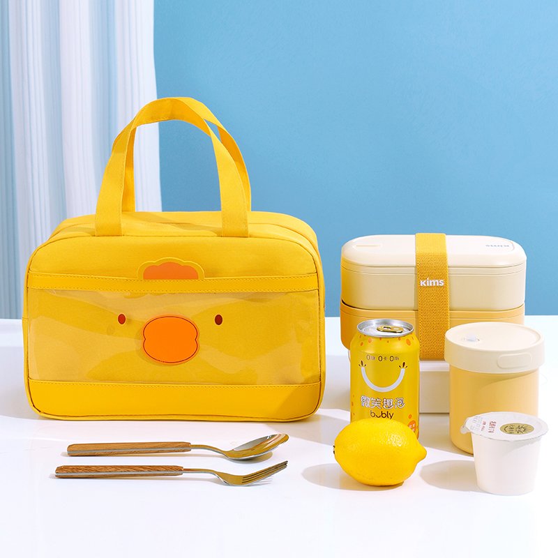 Wholesale luxury waterproof insulation box meal prep cute insulation fresh box children's lunch bag