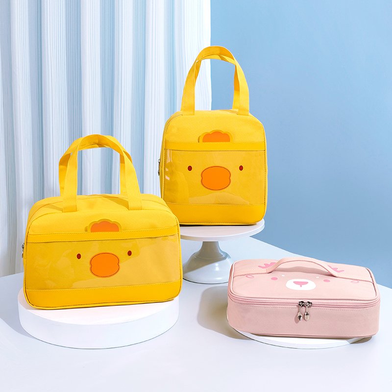 Wholesale luxury waterproof insulation box meal prep cute insulation fresh box children's lunch bag
