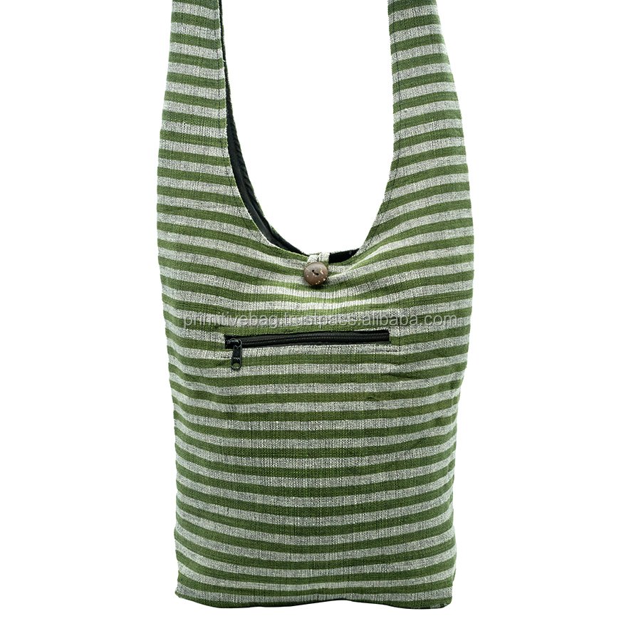 Unisex Boho Chic Canvas Shopping Bag with Vintage India Design Bohemian Chains Zipper Closure New Casual Cotton Fabric Travel