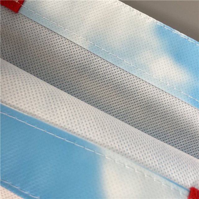 New High Quality Laminating Non Woven Bag Reusable Non Woven Supermarket Shopping Grocery Bag Picnic Food Bag