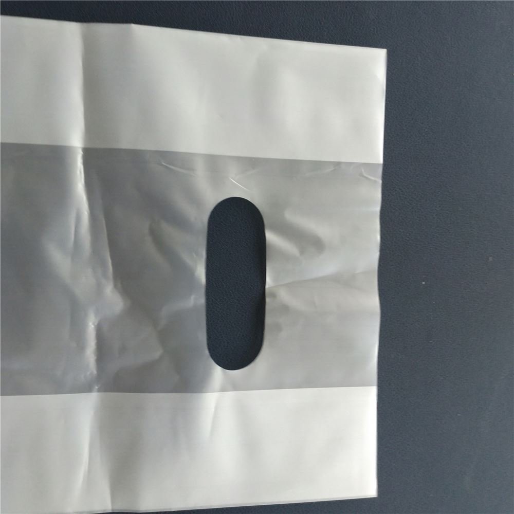 FTS customized plastic HDPE environmental protection packaging shopping bag