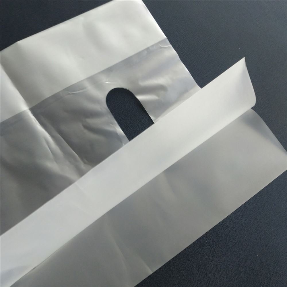 FTS customized plastic HDPE environmental protection packaging shopping bag