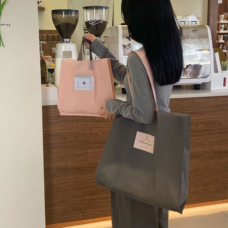 Factory Price Shopping Bags With Logos Reusable Custom Bag For Clothes Foldable Shopping Bag
