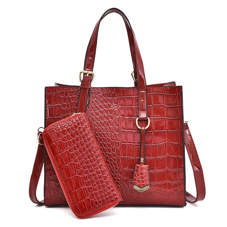 Shoulder Hot Sale Crocodile Pattern Purses and Handbags Dropship Luxury Women Hand Bags BE0136