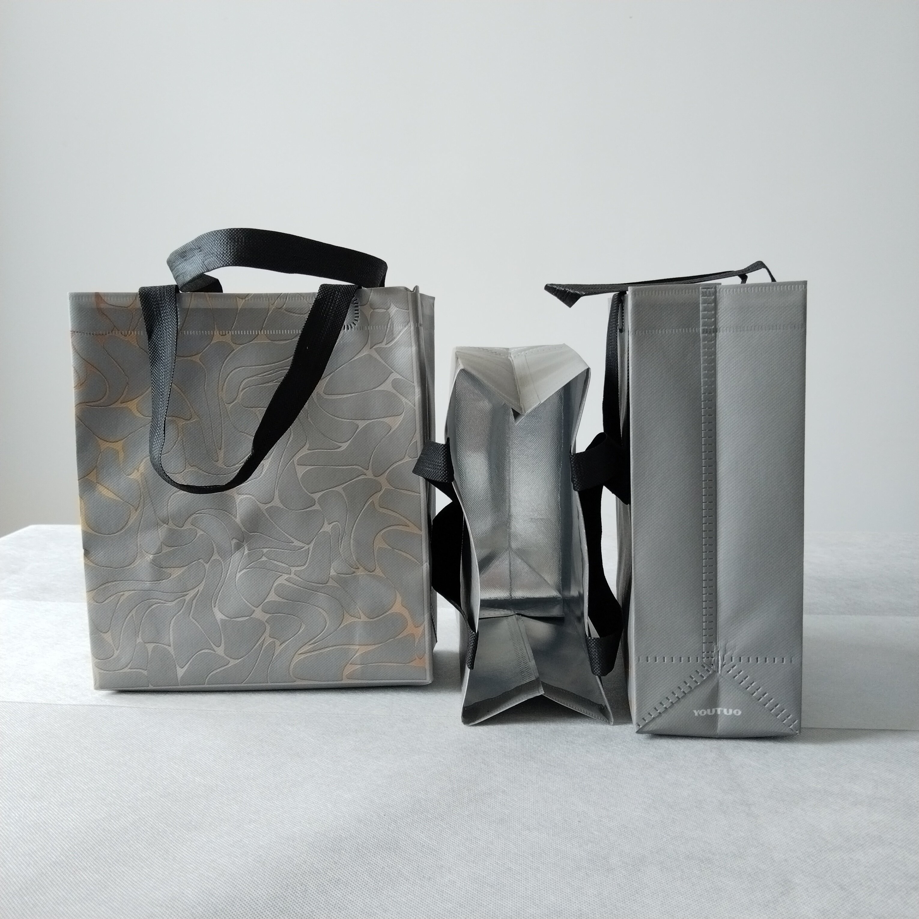 High quality non-woven bag reusable insulation bag food shopping bag