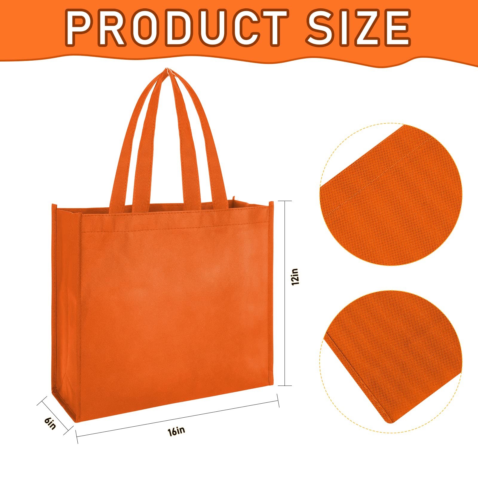 Custom non woven fabric bag, foldable reusable shopping bag spunbond cute tote bag