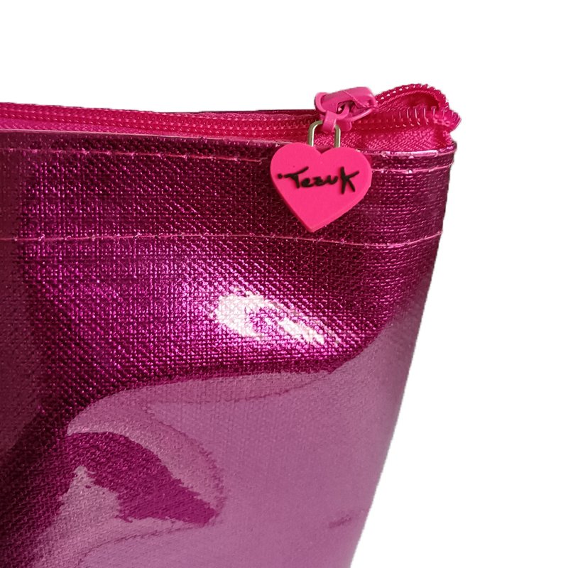 High quality lamination pink pp non woven fabric tote carrier laser shopping bag