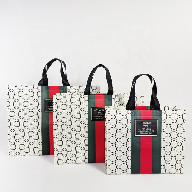 Hot custom tote bags Non-woven tote bags Promotion - non-woven - Fashion - shopping bags