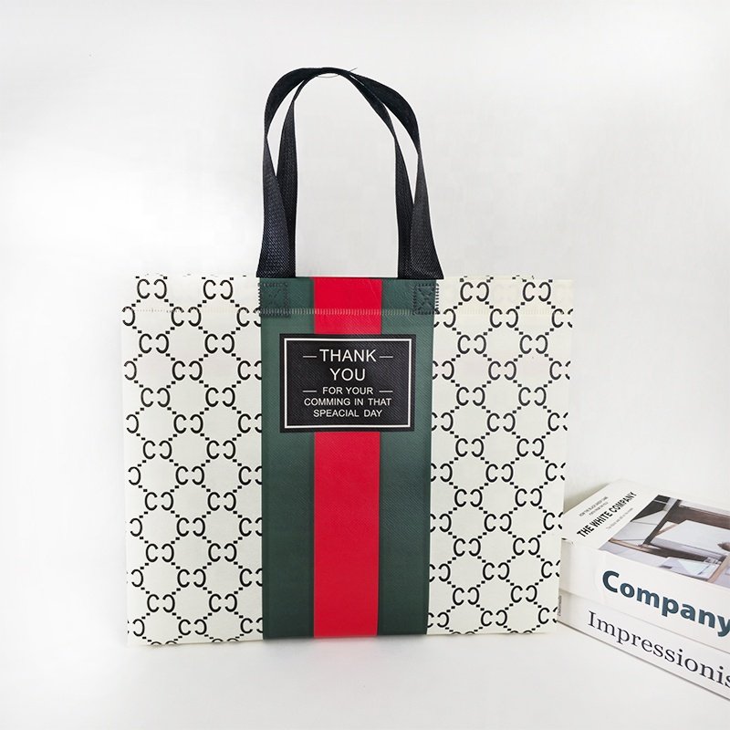 Hot custom tote bags Non-woven tote bags Promotion - non-woven - Fashion - shopping bags