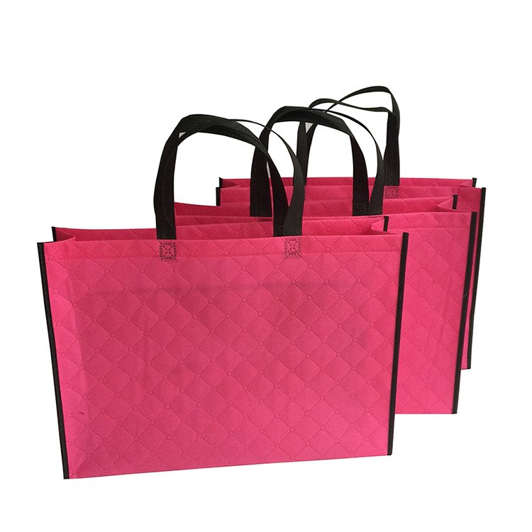 Fashion high quality environmental reusable non woven shopping bags with logo