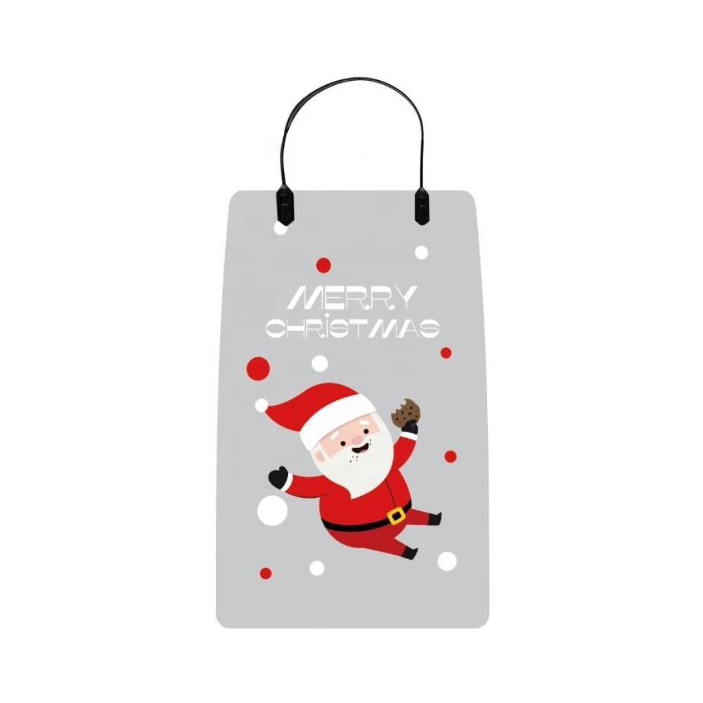 Recyclable Custom Printed Handbag In Various Sizes Packaging High Quality Christmas Gift Bags Plastic Shopping Bag