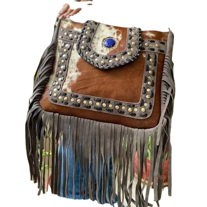 New Style Unique Design Attractive Look Bag Women Shoulder Bag Handbag Fashionable High Quality Fringed Tote Shopping Bag