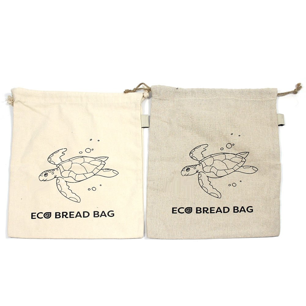 Eco Recycle Customized Turtle Line Painting Wholesale Jewelry Bag Multifunction Drawstring Cotton Bags