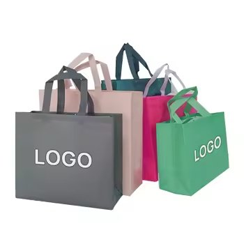 Custom Reusable Tote Bag Shopping Bag Recycled Eco-Friendly Full Color Non Woven Tote Bag