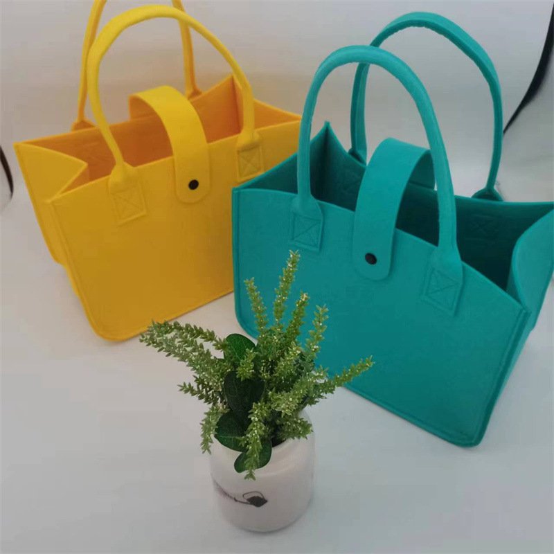 Wholesale Shopping Bags Customization Cheap Handbags Casual Felt Women Shopping Handbags.Z0901