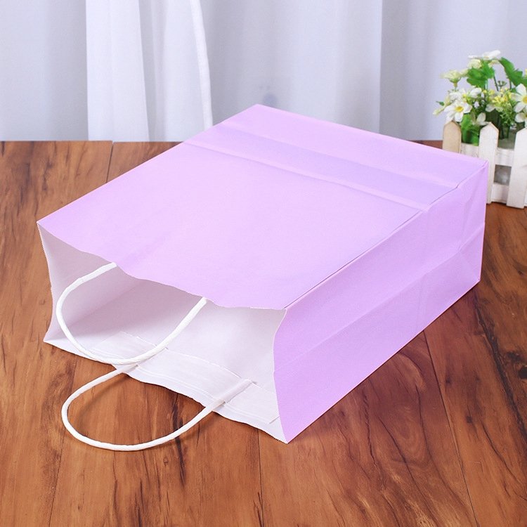 Hot Sale Paper shopping bag (Various color, customize printing, customize handle Wholesale price