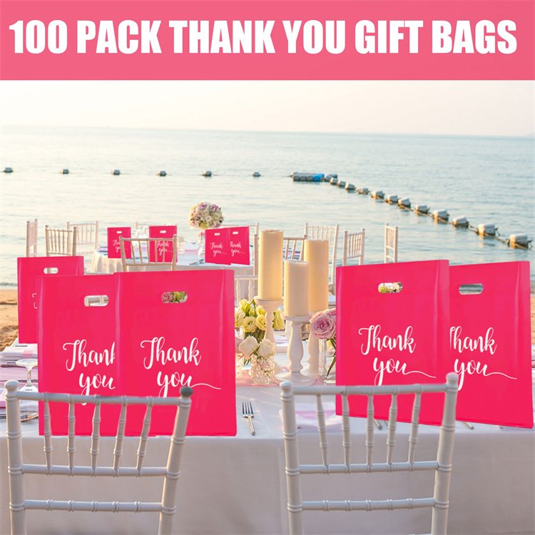 Wholesale Multiple Sizes Merchandise Thick Glossy Retail Boutique Shopping Bags with Die Cut Handles for Small Business