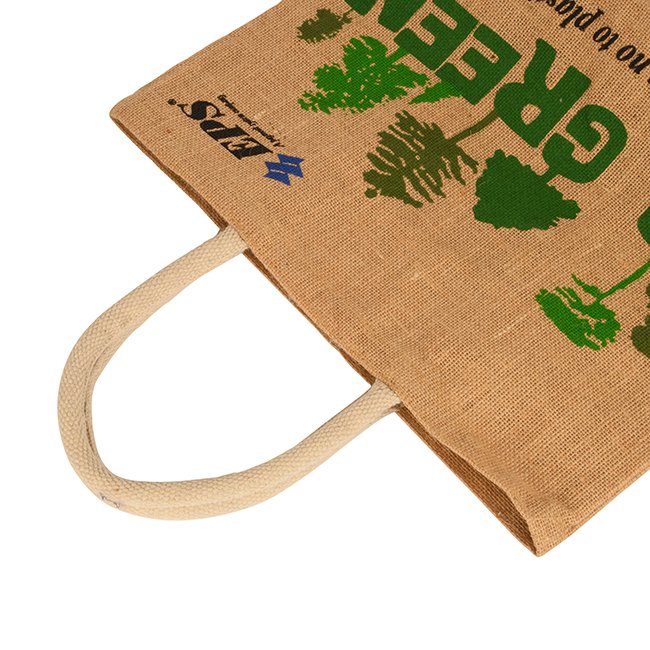 customizable plain hemp carrier bag heavy duty soft eco friendly large raw recycle small hemp jute fabric tote bag with handle