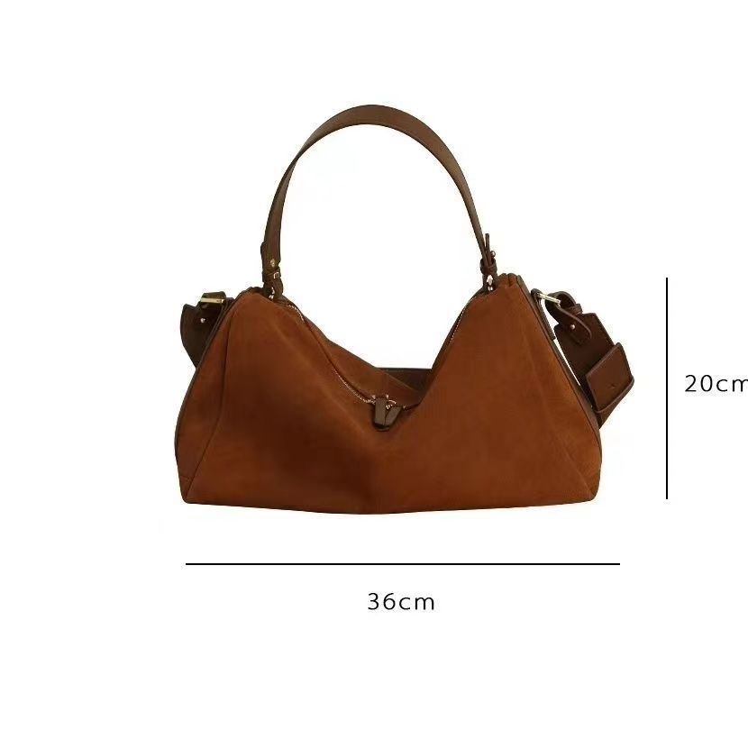 Designer Women's 2024 Purses and Handbags Single Shoulder Suede Tote Bags Luxury Women Ladies Large Shoulder Shopping Bag