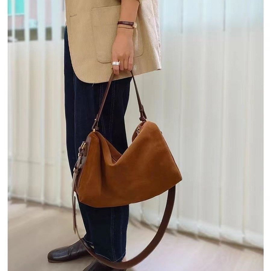Designer Women's 2024 Purses and Handbags Single Shoulder Suede Tote Bags Luxury Women Ladies Large Shoulder Shopping Bag