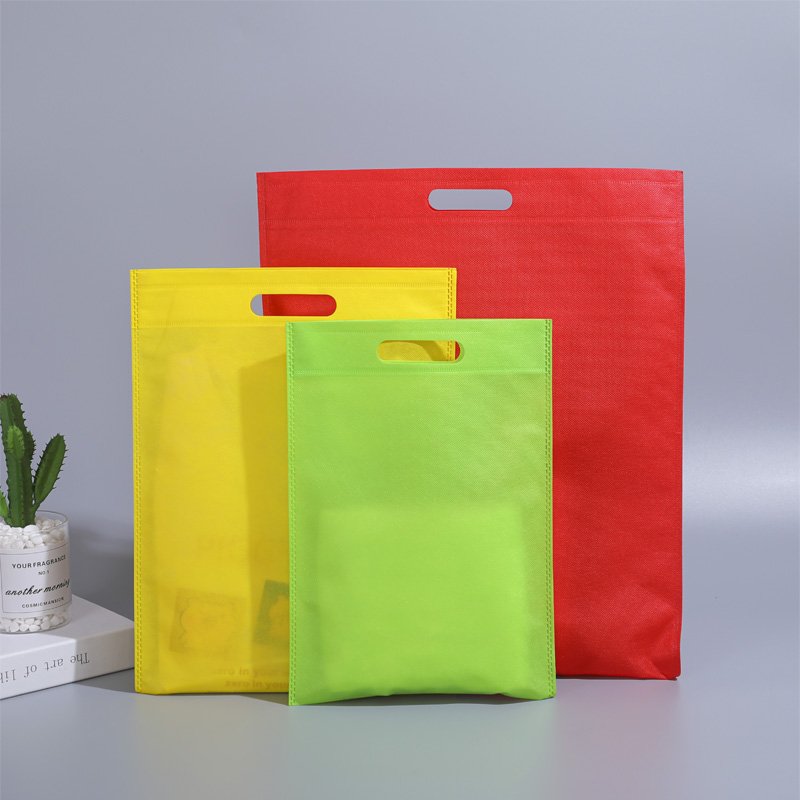 Cheap non-woven reusable eco-friendly shopping bag folding shopping non-woven bag casual durable tote bag