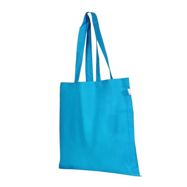 Fancy Cotton Shopping Bags with Open Closure New Design featuring National Style and Letter Decoration