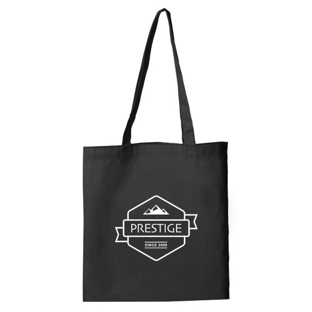 Fancy Cotton Shopping Bags with Open Closure New Design featuring National Style and Letter Decoration