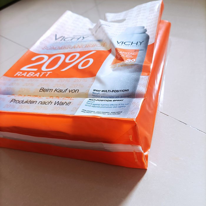 thick HDPE side gusset transparent square bottom die cut handle plastic shopping bag