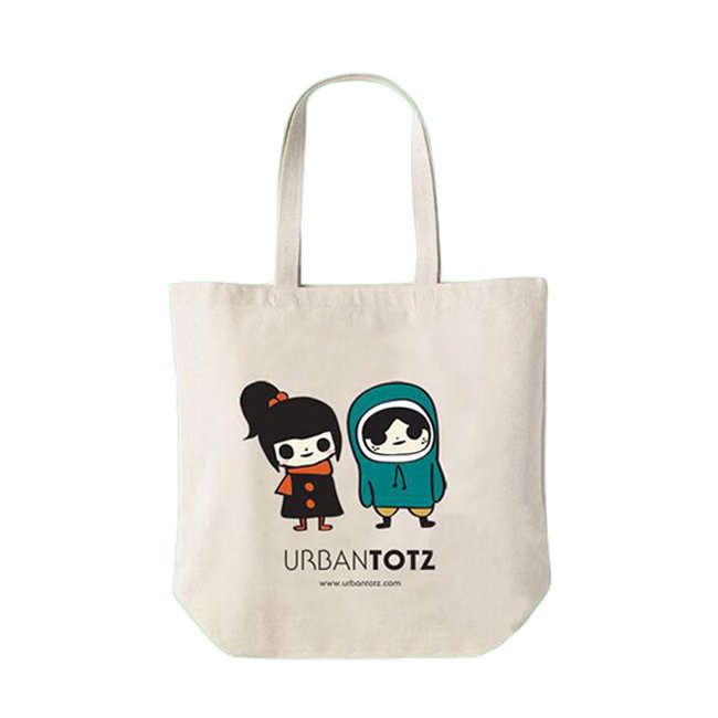 Promotional handle canvas bag custom print promotional 100% cotton canvas tote swag bag