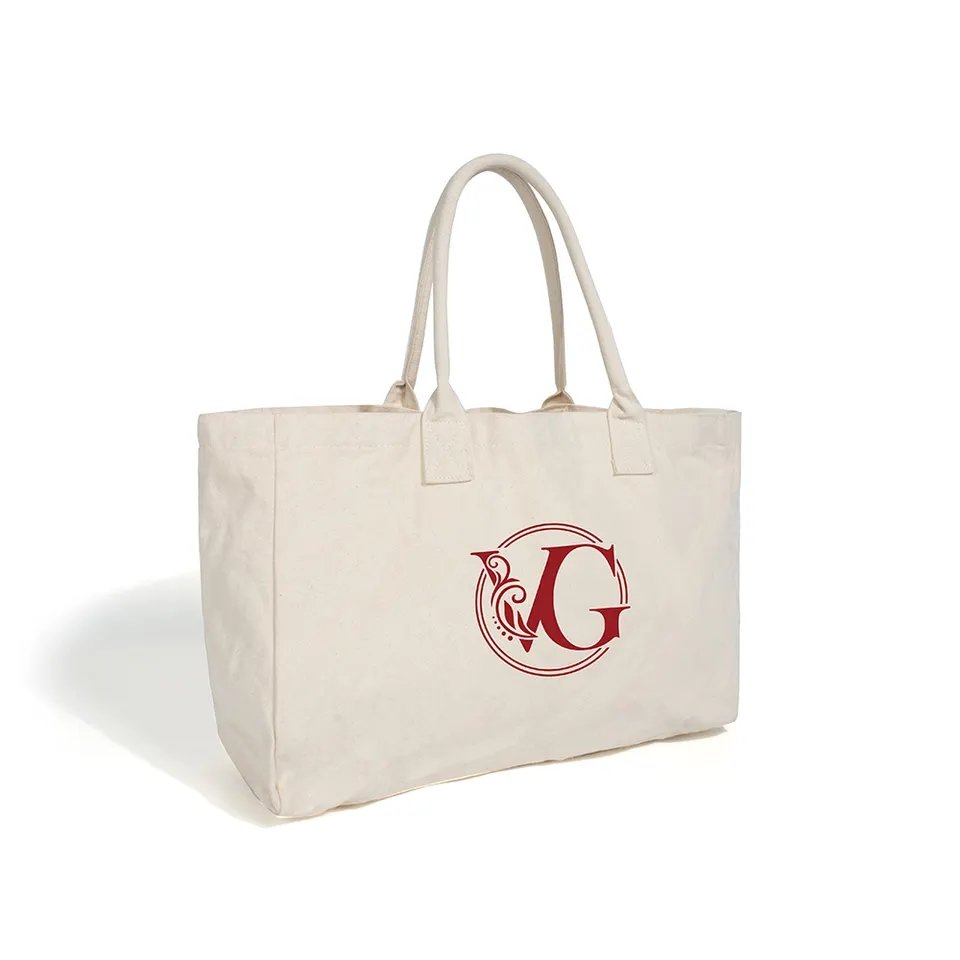 Eco Friendly Reusable Designer Cloth Canvas Cotton Shopping Tote Bag With Custom Logo Printed Factory Price