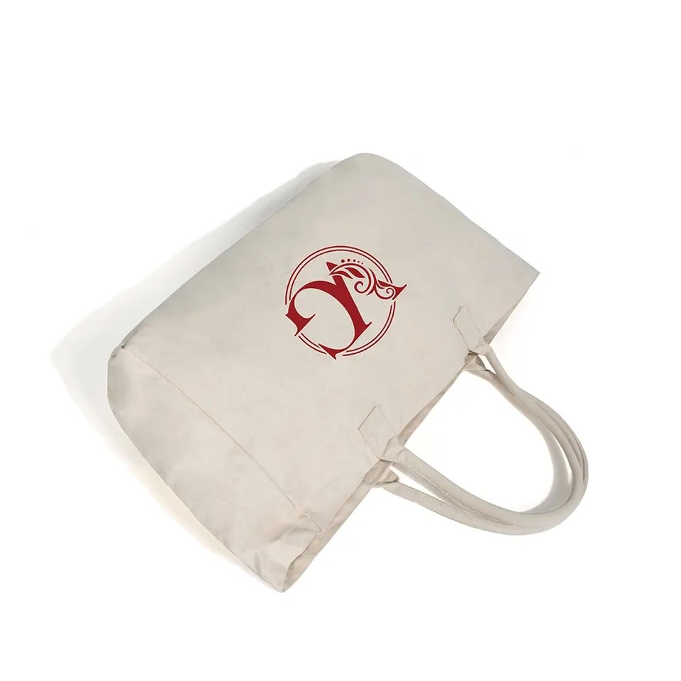 Eco Friendly Reusable Designer Cloth Canvas Cotton Shopping Tote Bag With Custom Logo Printed Factory Price
