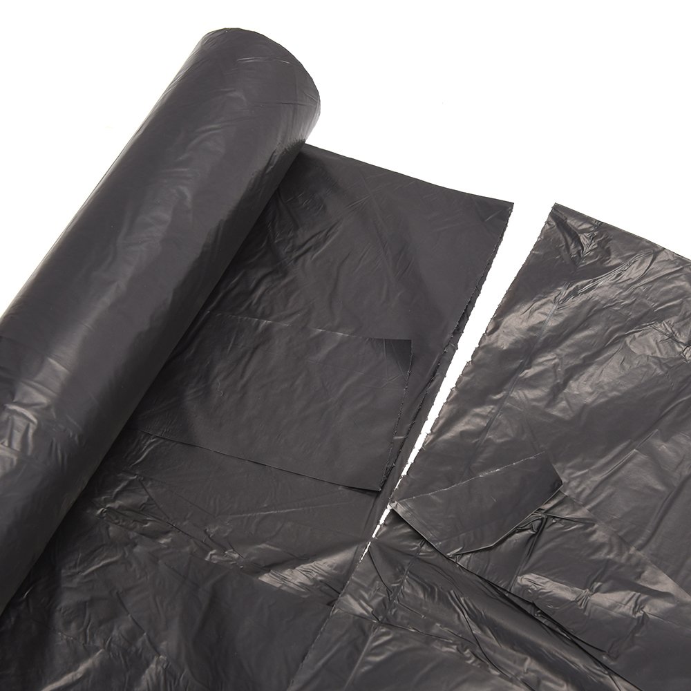 Household kitchen thickened disposable color flat mouth garbage bag