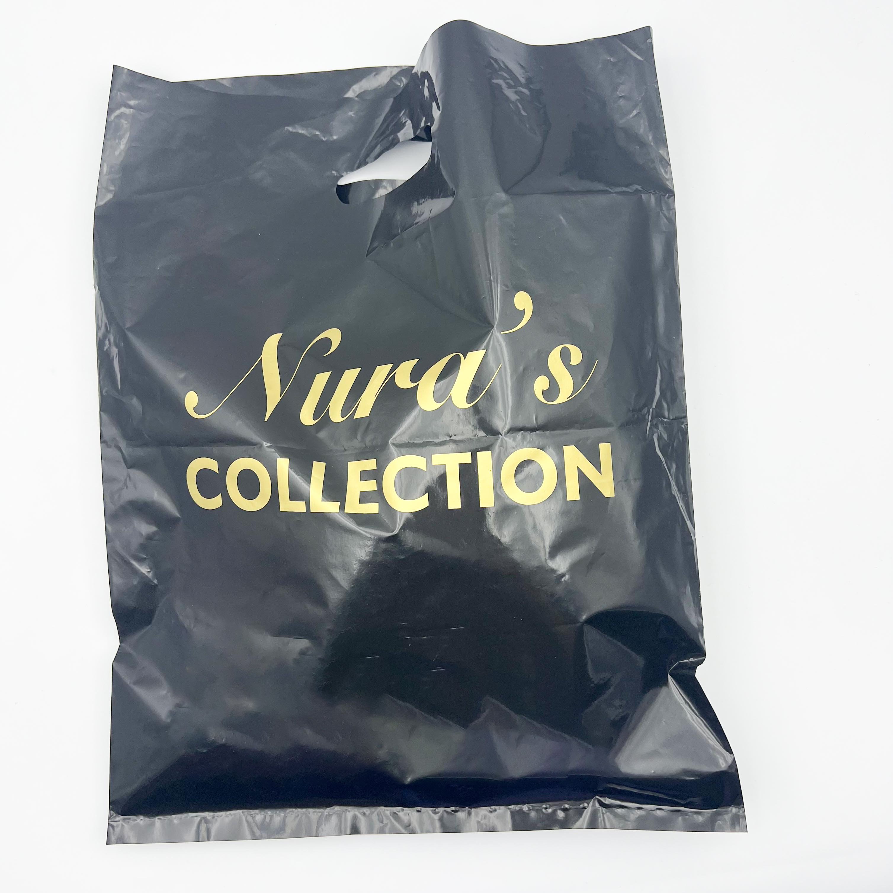 Custom Logo Die Cut Plastic Bag Plastic Roll Shopping Bags Wholesale Plastic Packaging Bag For Clothing