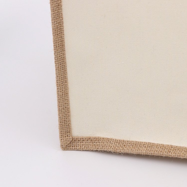 Factory Direct Sales Custom Logo Blank Canvas wholesale Cotton Jute Shopping Gift DIY Tote Bags