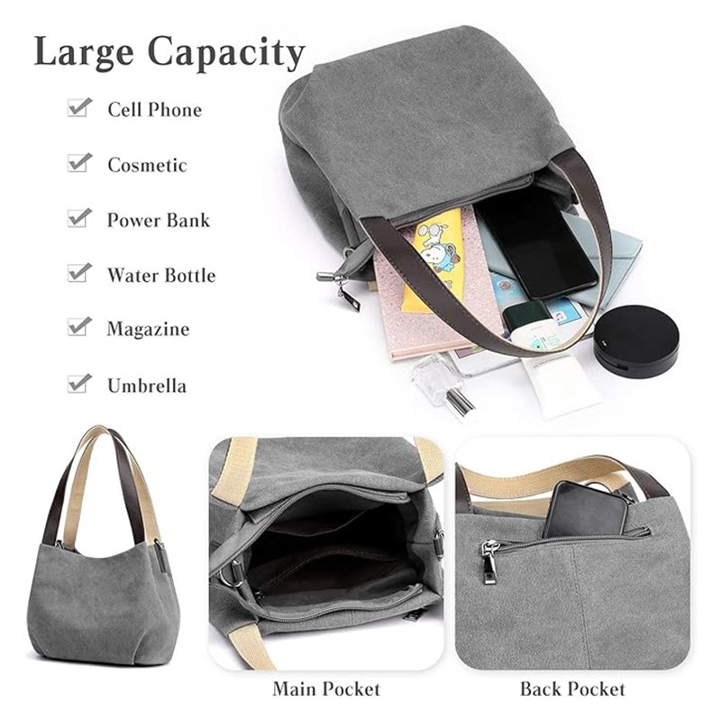 Reusable Custom Tote Shopping Bags Cotton Canvas Bag Eco-friendly Tote Canvas Bags with Custom Printed Logo