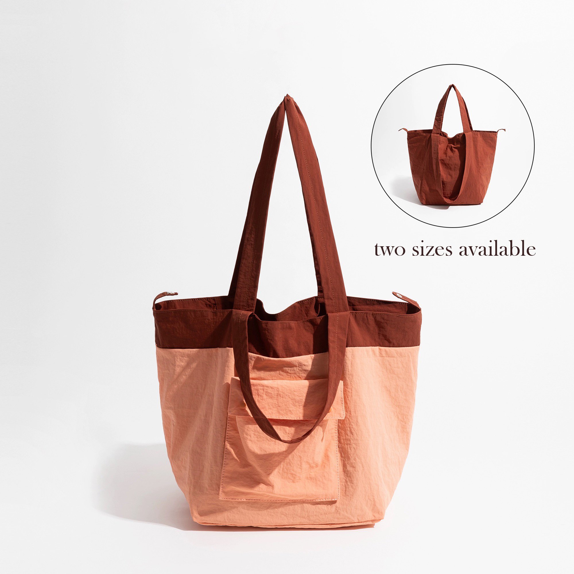 Custom Logo Reusable Waterproof Nylon Tote Bag Shopper Shopping Bag Women's Shoulder Bag Daily Handbag