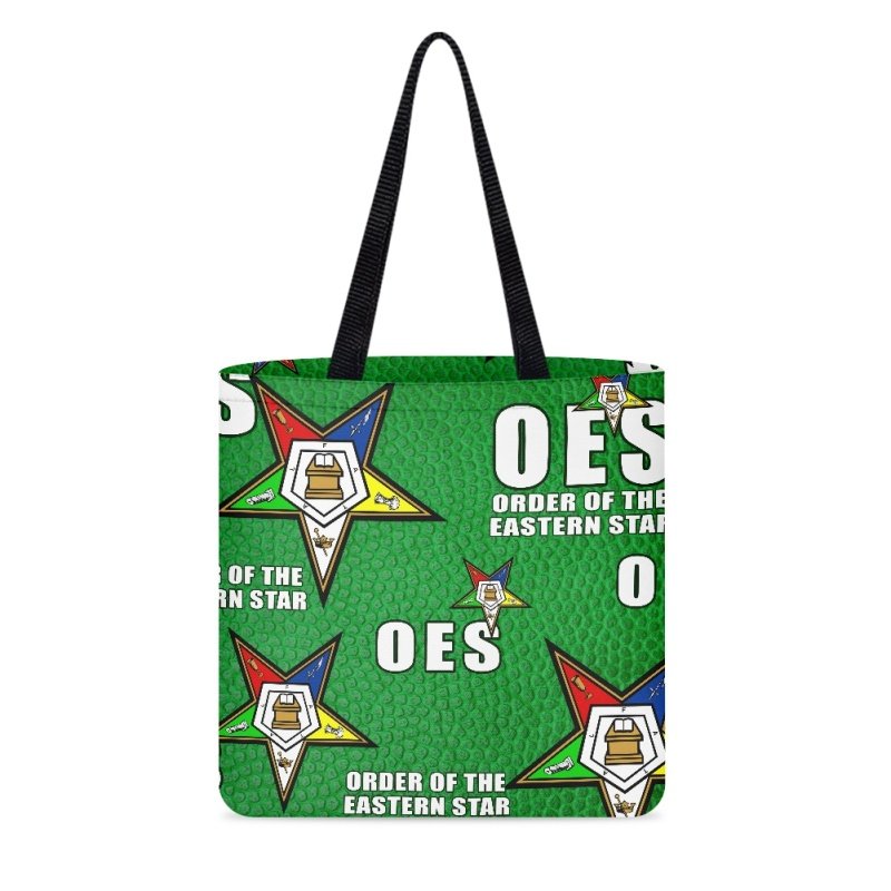 Order of the Eastern Star Girl Shoulder Bag Drop Ship POD Personality Lady Handbag Double-sided Printing Shopping Bag for Women
