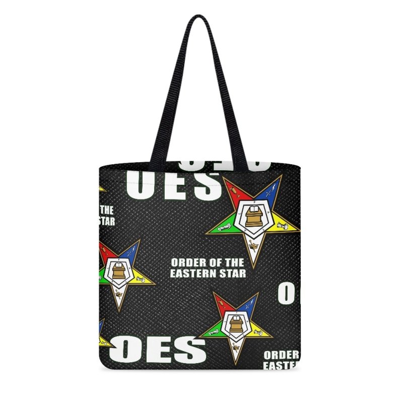 Order of the Eastern Star Girl Shoulder Bag Drop Ship POD Personality Lady Handbag Double-sided Printing Shopping Bag for Women
