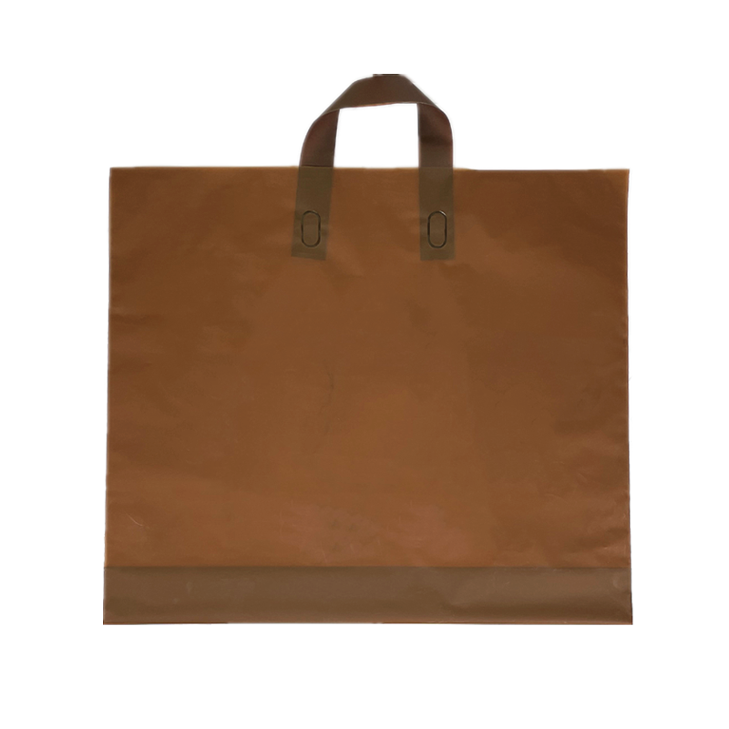 Chen Han Factory Wholesale Thickened Frosted Plastic Bags Custom Printed Clothing Store Tote Bags Simple gift Shopping Bags